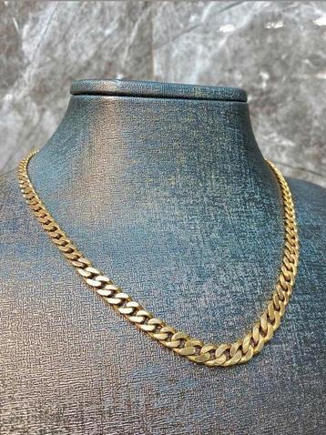 18k 750 gouden gourmet ketting 29 gram  beschikbaar voor biedingen