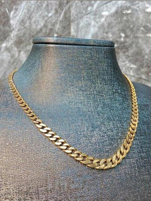 18k 750 gouden gourmet ketting 29 gram, Sieraden, Tassen en Uiterlijk, Kettingen, Zo goed als nieuw, Goud, Goud, Ophalen of Verzenden