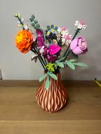 Bronskleurige vaas voor LEGO bloemen, Huis en Inrichting, Woonaccessoires | Vazen, Kunststof, Overige kleuren, Nieuw, Ophalen of Verzenden