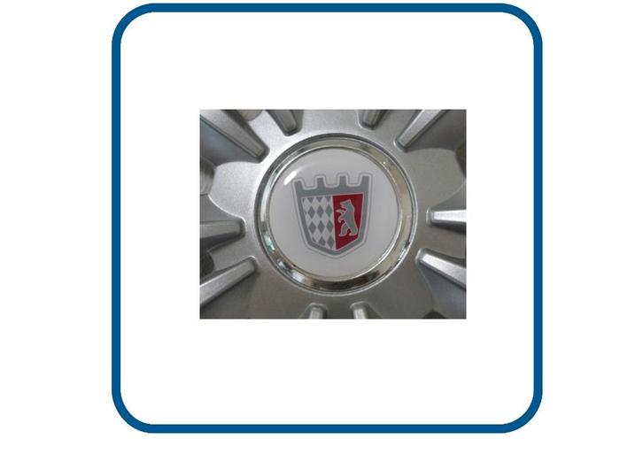 Tabbert doming naafstickers caravan en camper 3D, Epoxy, Verzamelen, Stickers, Nieuw, Overige typen, Verzenden