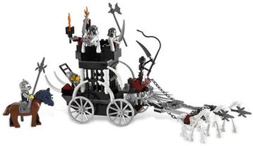 Lego Castle Fantasy Era 7092 Skeletons' Prison Carriage  
