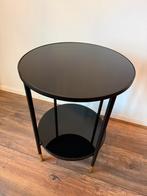 Tafeltje IKEA - ÄSPERÖD, Huis en Inrichting, Minder dan 55 cm, Metaal of Aluminium, Rond, Zo goed als nieuw