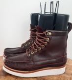 Clarks Wallace Hike Bordeaux Leather - Charles F. Stead, Bruin, Boots, Ophalen of Verzenden, Charles F. Stead
