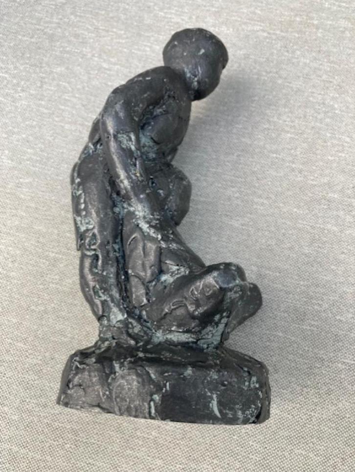 Beeldje van Tony van der Vorst - Kinderen 1989, Antiek en Kunst, Kunst | Beelden en Houtsnijwerken, Ophalen of Verzenden