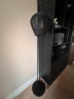 Vloerlamp modern zwart, Ophalen of Verzenden, Gebruikt, Metaal, 150 tot 200 cm