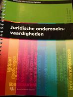 juridisch onderzoeksvaardigheden is voor een koopje te koop, Boeken, Studieboeken en Cursussen, Gelezen, Ophalen