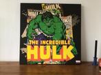 Canvas Schilderij The Incredible Hulk, 50 tot 75 cm, Ophalen of Verzenden, 50 tot 75 cm, Print