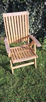 JATI&KEBON Teakhouten tuinset. 4 stoelen, 1 tafel, Tuin en Terras, Tuinsets en Loungesets, Ophalen, 4 zitplaatsen, Gebruikt, Teakhout