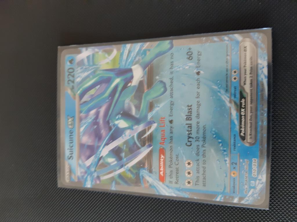 Suicune EX 010/034, Ophalen of Verzenden, Zo goed als nieuw
