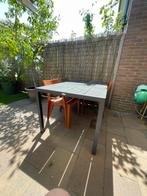 Tuintafel eethoek jutlandia, Tuin en Terras, Tuintafels, Ophalen of Verzenden, Zo goed als nieuw, Rechthoekig, Kunststof