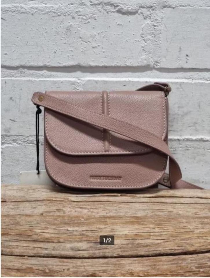Ruby Tuesday - Oudroze leren tasje bumbag crossbody - Nieuw, Sieraden, Tassen en Uiterlijk, Tassen | Damestassen, Nieuw, Schoudertasje