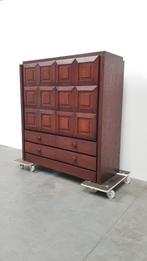 Brutalist vintage De Coene style barkast, Huis en Inrichting, Kasten | Dressoirs, Ophalen, ., 50 tot 100 cm, .