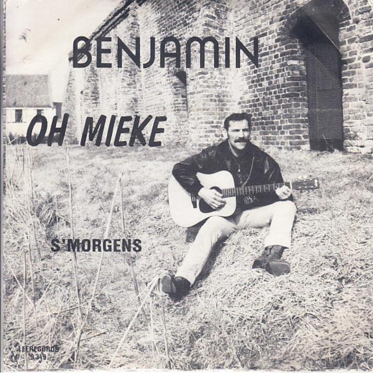 benjamin - oh mieke, Cd's en Dvd's, Vinyl Singles, Single, Nederlandstalig, 7 inch, Ophalen of Verzenden