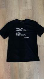 Palm Angels Zwart T-shirt – “They Will Ignore You”, Palm Angels, Maat 52/54 (L), Zwart, Nieuw