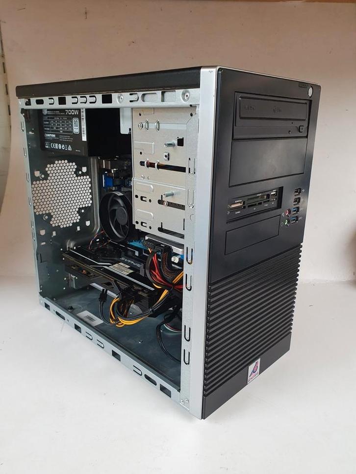 Budget Game PC i5-3570K|Radeon R9 380|10GB RAM|Windows 11, Computers en Software, Desktop Pc's, Zo goed als nieuw, 3 tot 4 Ghz