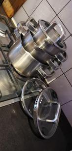 Sola Juvia pannenset – 16,18,20 cm  Gebruikt, topkwaliteit, Ophalen, Overige materialen, Gebruikt, Pannenset