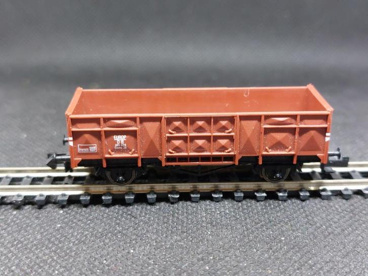 Fleischmann 8204 - open goederenwagen Ommu29 (14018), Hobby en Vrije tijd, Modeltreinen | N-Spoor, Gebruikt, Wagon, Gelijkstroom