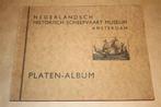 Platen-Album Nederlandsch Hist Scheepvaartmuseum 1941 !!, Ophalen of Verzenden, Gebruikt, Motorboot, Boek of Tijdschrift