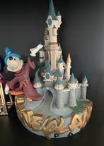 Disneyland paris castle Fantasia Mickey Demons & Merveilles, Verzamelen, Disney, Mickey Mouse, Gebruikt, Beeldje of Figuurtje