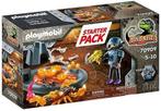 Playmobil: 70909 Dino Rise Starterpack - Gevecht tegen de, ., Nieuw, Ophalen of Verzenden, .