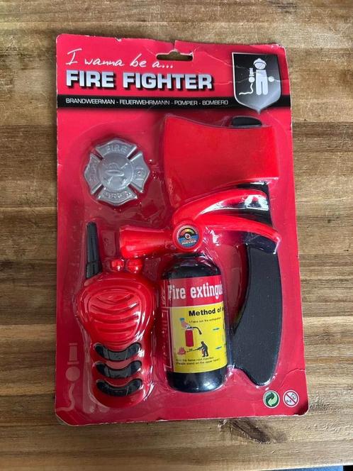 I wanna be a firefighter, brandweerman speelgoed, Kinderen en Baby's, Speelgoed | Overig, Nieuw, Jongen of Meisje, Ophalen of Verzenden