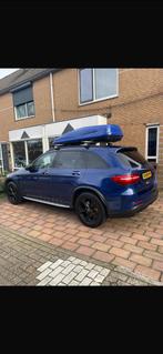 Blauw gewrapte dakkoffer - Ruimte voor al je spullen!, Auto diversen, Dakkoffers, Ophalen of Verzenden, Gebruikt