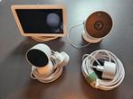 Google nest hub compleet met indoor en outdoor camera's, Audio, Tv en Foto, Mediaspelers, Ophalen of Verzenden, Zo goed als nieuw