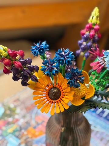 LEGO Icons Wildflower Bouquet - Zo goed als nieuw beschikbaar voor biedingen