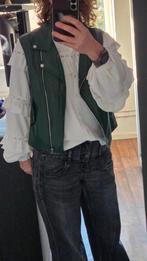 Groene Nepleer Gilet, Maat 38/40 (M), Ophalen of Verzenden, Groen, Onbekend