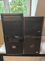 2x desktop pc, Gebruikt, 2 tot 3 Ghz, 8 GB, Zelf gebouwde pc