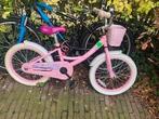 NOGAN Nogan Butterfly Kinderfiets - 18 inch - Roze, Ophalen, Gebruikt, 16 tot 20 inch, Zijwieltjes