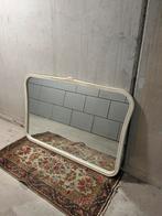 Laura Ashley spiegel brocante wit  115 x 76, Antiek en Kunst, Ophalen, Rechthoekig, 100 tot 150 cm, Minder dan 100 cm