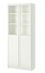 Ikea BILLY Boekenkast/Vitrinekast 80x41x202 cm, Huis en Inrichting, Kasten | Vitrinekasten, Ophalen, Zo goed als nieuw, 25 tot 50 cm