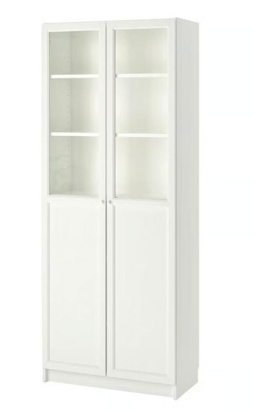 Ikea BILLY Boekenkast/Vitrinekast 80x41x202 cm, Huis en Inrichting, Kasten | Vitrinekasten, Zo goed als nieuw, 200 cm of meer