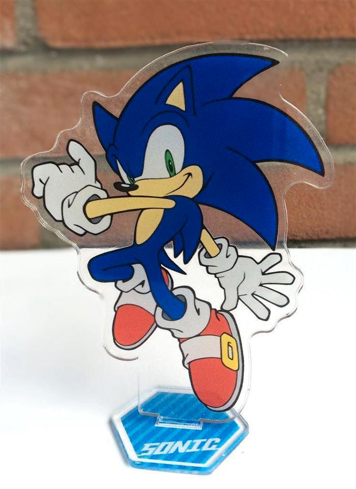 SONIC THE HEDGEHOG Japanse Acrylic Figuur, Spelcomputers en Games, Games | Sega, Nieuw, Saturn of Dreamcast, Avontuur en Actie
