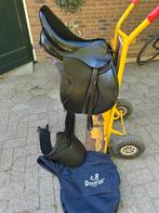 Springzadel zwart 17,5 inch, Ophalen of Verzenden, Zo goed als nieuw, Springen