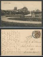 Bergen 1921 Park achter duin Ansichtkaart 903 jdu  Voor meer, Ophalen of Verzenden, 1920 tot 1940, Gelopen, Noord-Holland