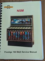 Werkplaats boek NSM 160 jukebox, Ophalen, Nieuw, 1970 tot heden, Overige merken