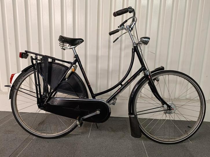 Te koop Gazelle Populair omafiets, Fietsen en Brommers, Fietsen | Dames | Omafietsen, Zo goed als nieuw, 56 cm of meer, Handrem