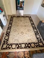 Original hand knitted Persian ziegler rug, Huis en Inrichting, Ophalen, Beige, 200 cm of meer, Zo goed als nieuw