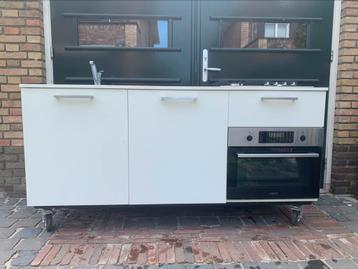 Mobiele keuken 180 breed buitenkeuken noodkeuken bijkeuken beschikbaar voor biedingen