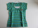 Fitz Shirt blauw groen gestreept met ananas maat 176 - 18, Gebruikt, Meisje, Ophalen of Verzenden, Shirt of Longsleeve