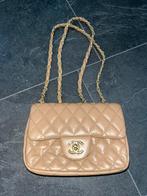 Schoudertas chnl, Verzenden, Nieuw, Beige, Schoudertasje