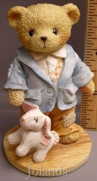 Cherished Teddies Jeremy, Ophalen of Verzenden, Zo goed als nieuw, Beeldje, Cherished Teddies