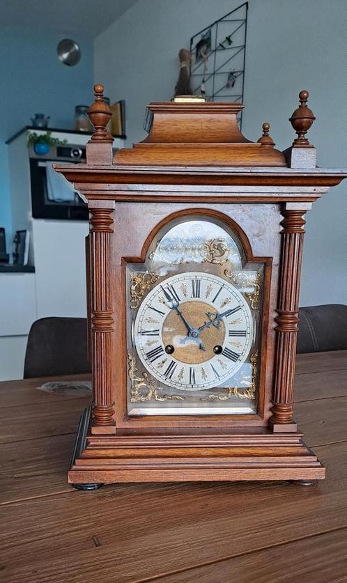 Prachtige Duitse tafelklok, Antiek en Kunst, Antiek | Klokken, Ophalen