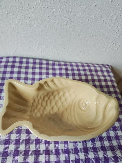 Mooie antieke puddingvorm 'vis', Antiek en Kunst, Antiek | Keukenbenodigdheden, Verzenden