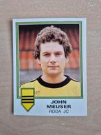 Panini Voetbal 81 John Meuser Roda JC, Ophalen of Verzenden, Zo goed als nieuw, Roda JC, Poster, Plaatje of Sticker
