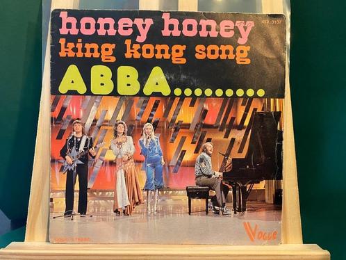 ABBA - Honey honey / King Kong song, Cd's en Dvd's, Vinyl Singles, Gebruikt, Single, Pop, 7 inch, Ophalen of Verzenden