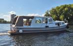 Verlengde Van Leeuwen schouw motorschip, Watersport en Boten, Gebruikt, Staal, Binnenboordmotor, Diesel