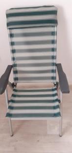 aluminium tuinstoelen, Tuin en Terras, Tuinstoelen, Ophalen, Zo goed als nieuw, Metaal, Verstelbaar